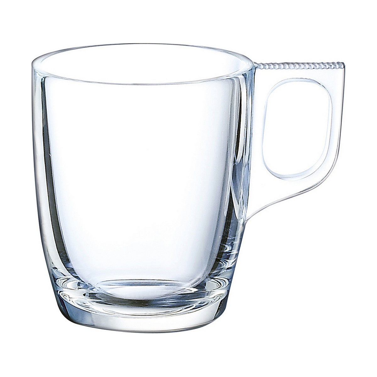 Set of glass coffee cups - 6 pieces