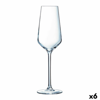 Champagne glasses 210ml (6 pieces)