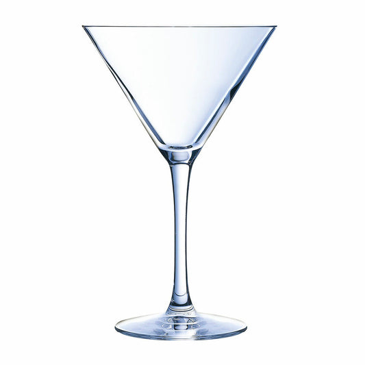 Cocktail glass transparent glass (6 pcs)