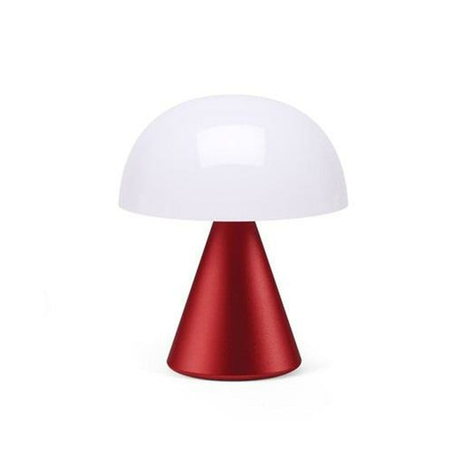 Desk lamp dark red aluminium