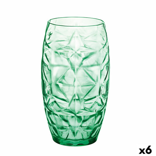 Set glazen groen - 6 stuks