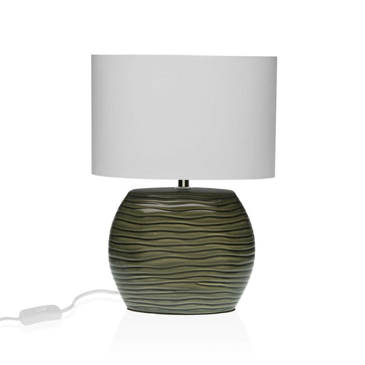 Table lamp grey ceramic
