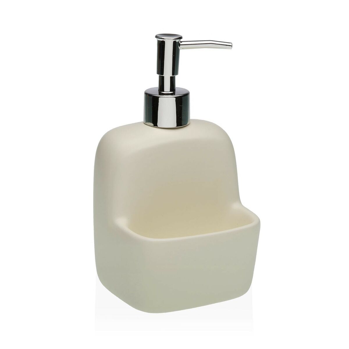 Soap dispenser white ceramic