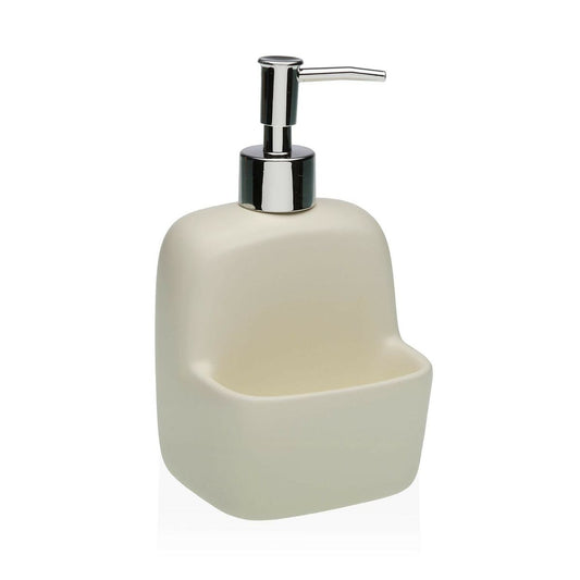 Soap dispenser white ceramic