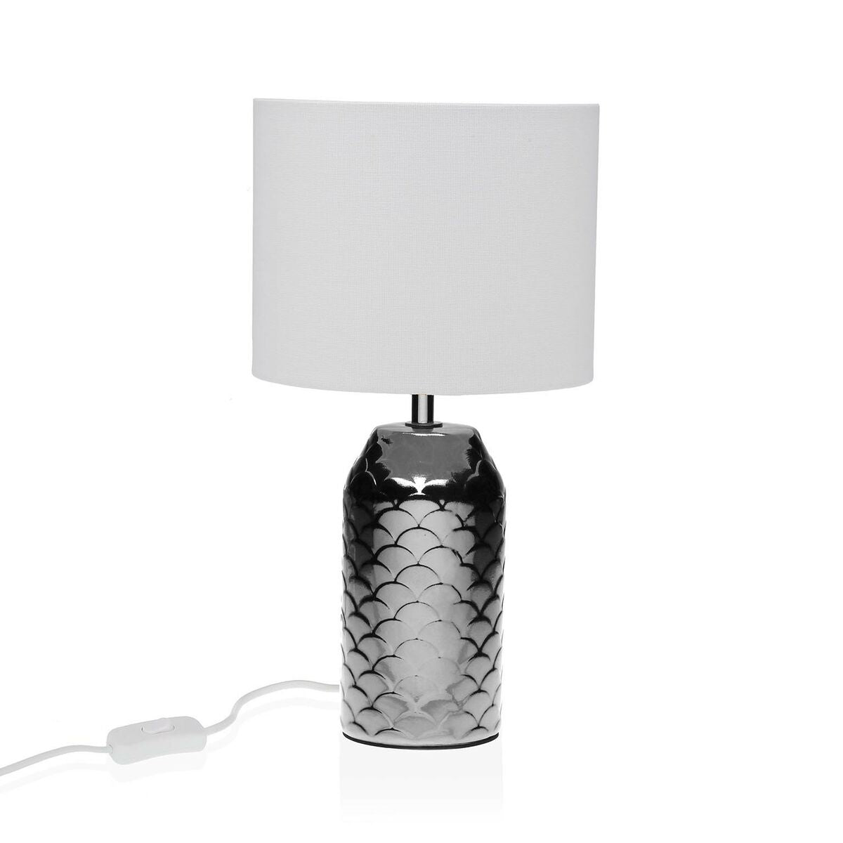 Table lamp chromed design
