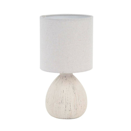 Table lamp Versa beige ceramic