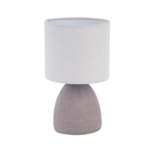 Table lamp Versa dark grey ceramic