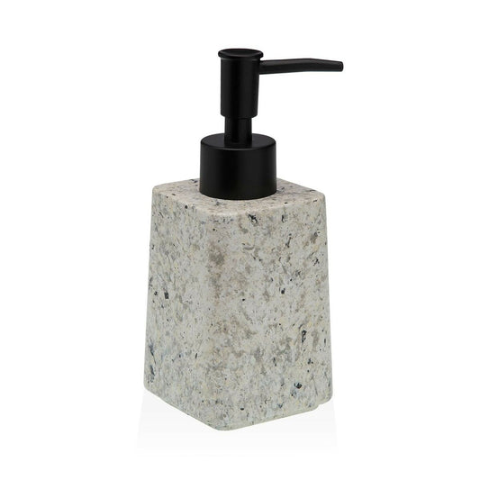 Soap dispenser grey ceramic