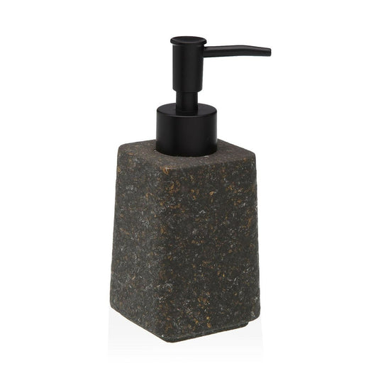Soap dispenser black ceramic