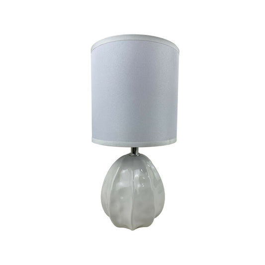 Table lamp Versa Mery white ceramic