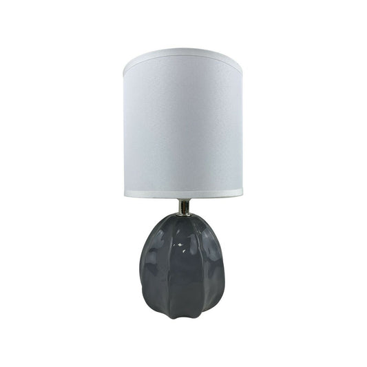 Table lamp Versa mery grey ceramic