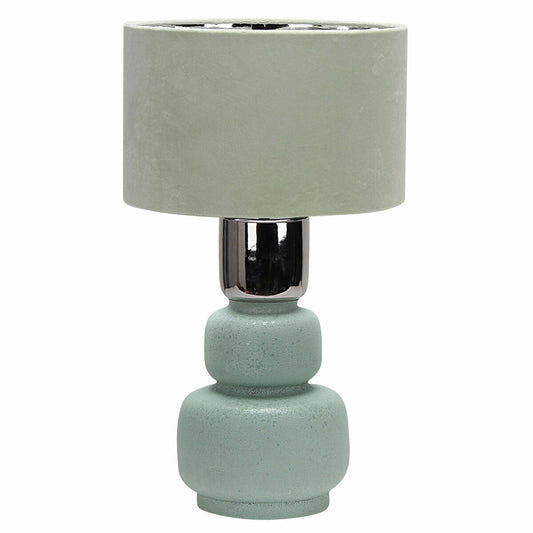 Premium table lamp ceramic green