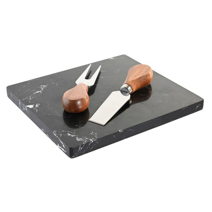 Cheeseboard with knives