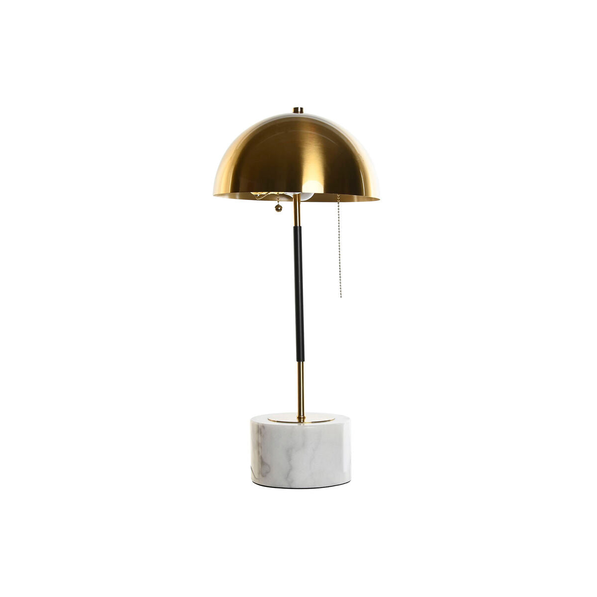 Tafellamp goud marmer