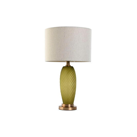 Table lamp green & golden