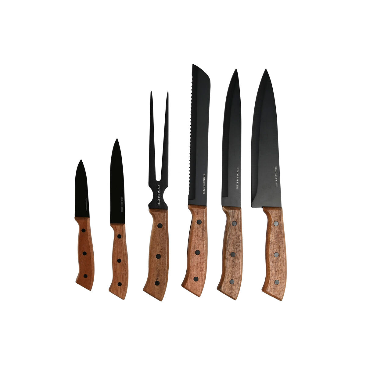 Knife set Acacia