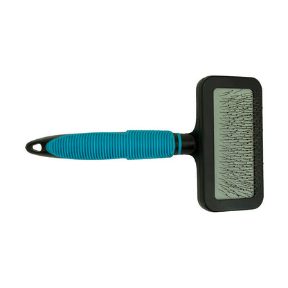 Dog brush blue