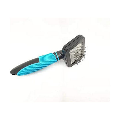 Dog brush blue