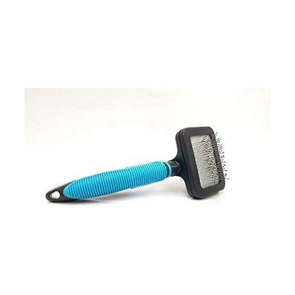 Dog brush blue