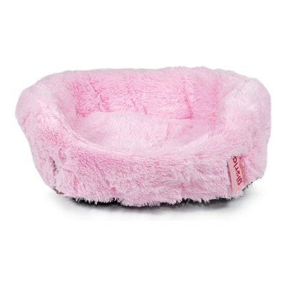 Dog basket baby pink