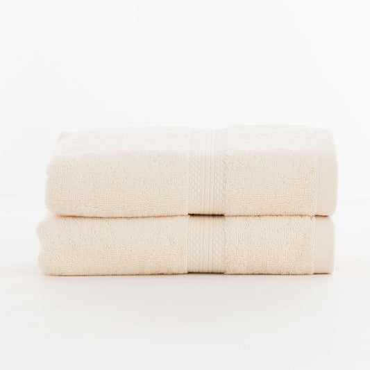 2 bath towels SG Hogar Natural (650 g/m²)