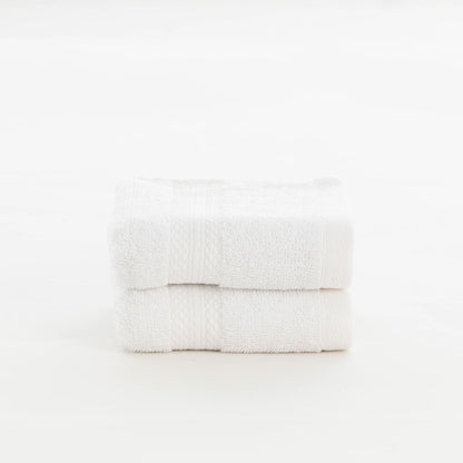Bath towel SG Hogar White 50x100 cm - 2 pieces