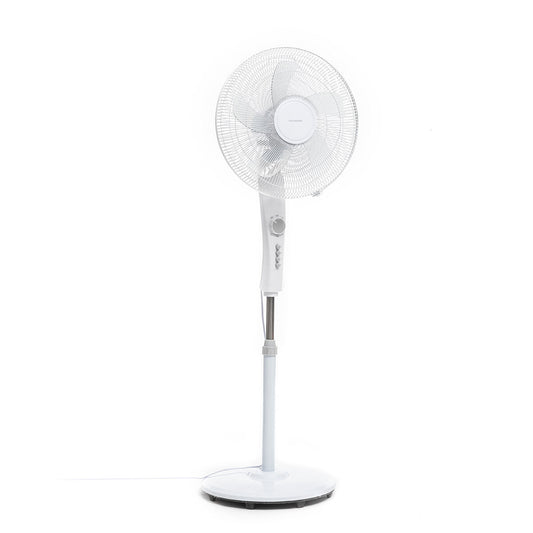 Freestanding fan white