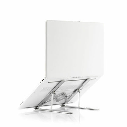 Folding and adjustable laptop stand