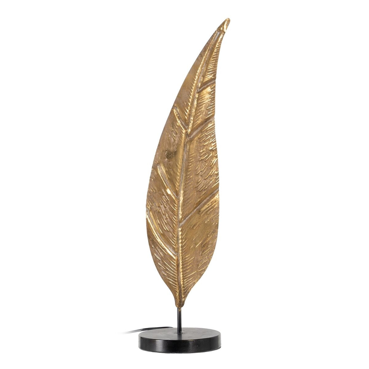 Table lamp golden feather