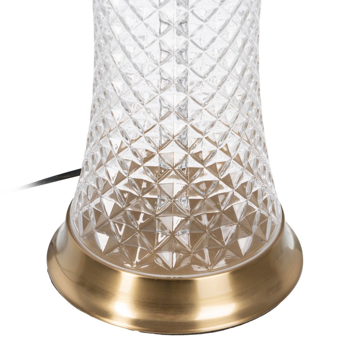 Table lamp gold transparent