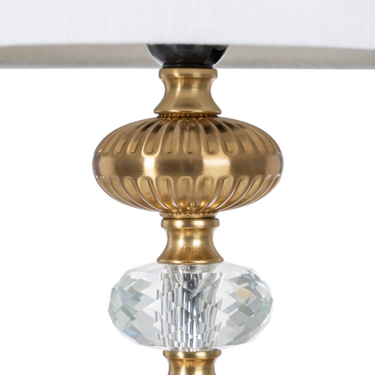 Table lamp golden metal chiq design