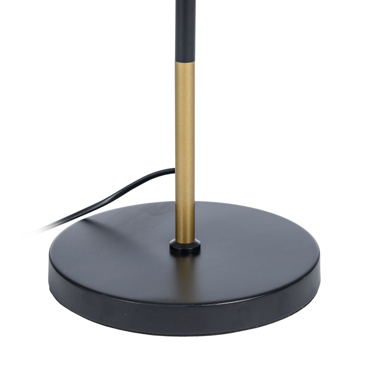 Floor Lamp Black Golden Metal