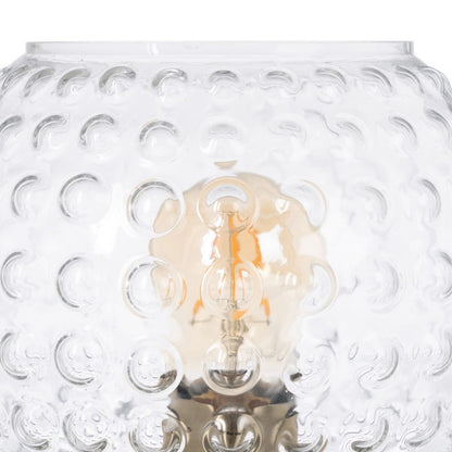 Table lamp crystal round
