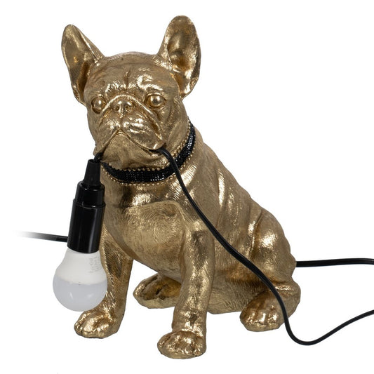 Bureaulamp gouden hond