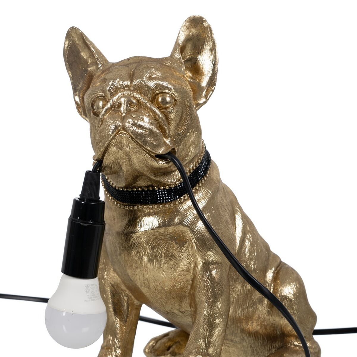 Desk lamp golden dog