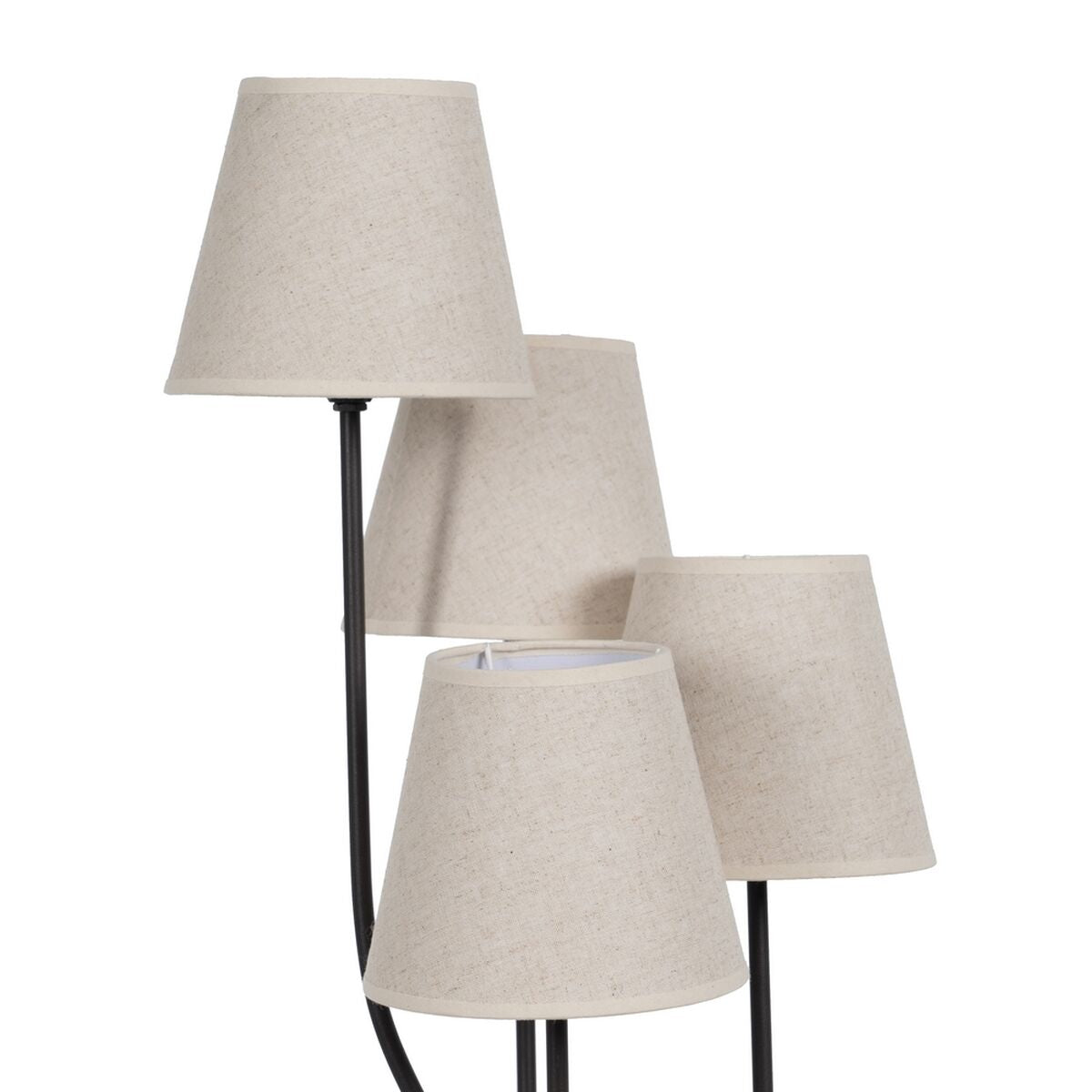 Floor Lamp Black Cream Iron