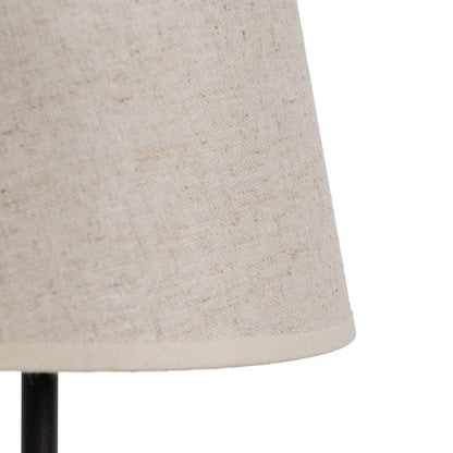 Floor Lamp Black Cream Iron