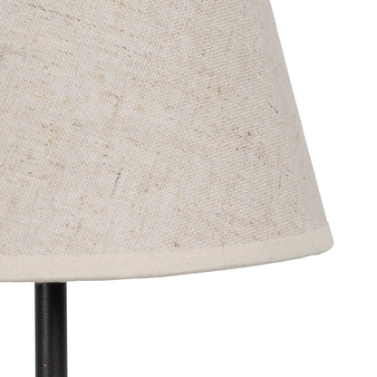 Floor Lamp Black Cream Iron