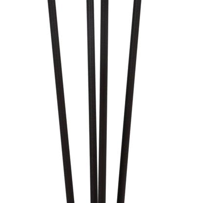 Floor Lamp Black Cream Iron