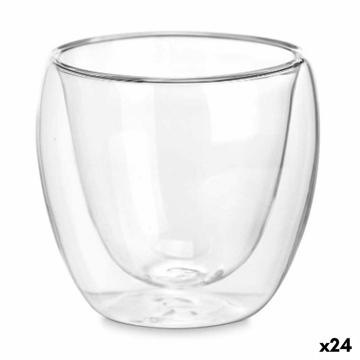 Set of coffee glasses - 100 ml (24 pieces)