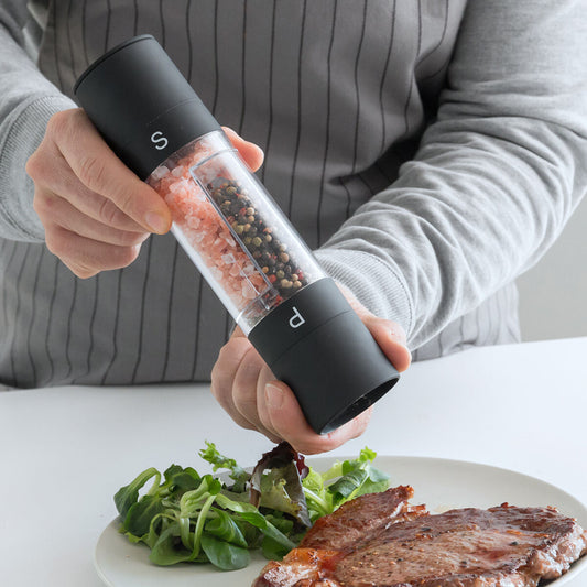 2-in-1 salt and pepper mill