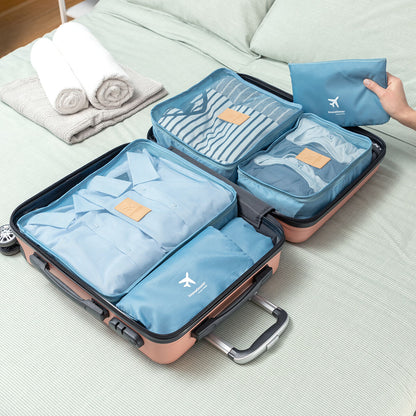 Suitcase organizer - 6 bags