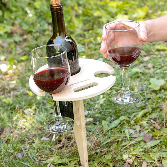 Portable wine table
