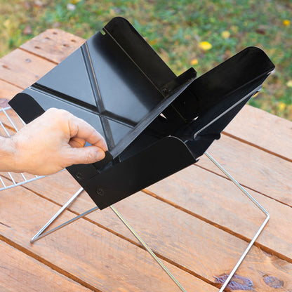 Portable charcoal barbecue