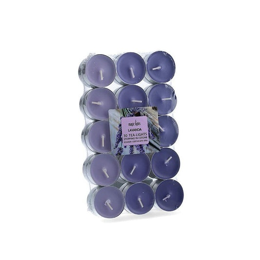 Scented candles lavendar wax