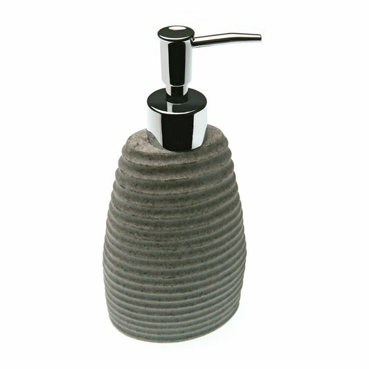 Soap dispenser grey polyresin
