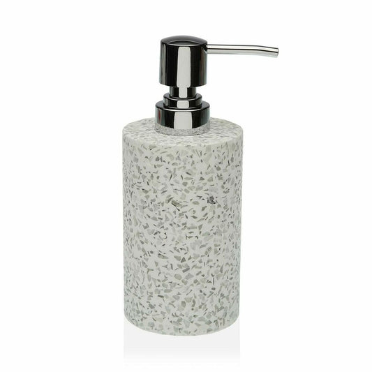 Soap Dispenser White Resin Stone design