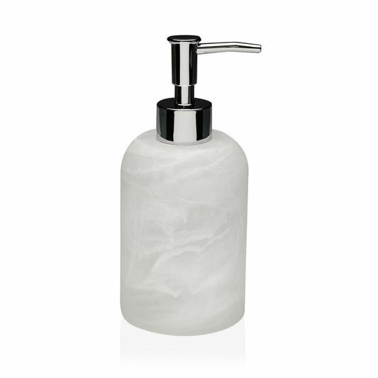 Soap dispenser white marble resin