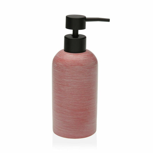 Soap dispenser pink plastic resin