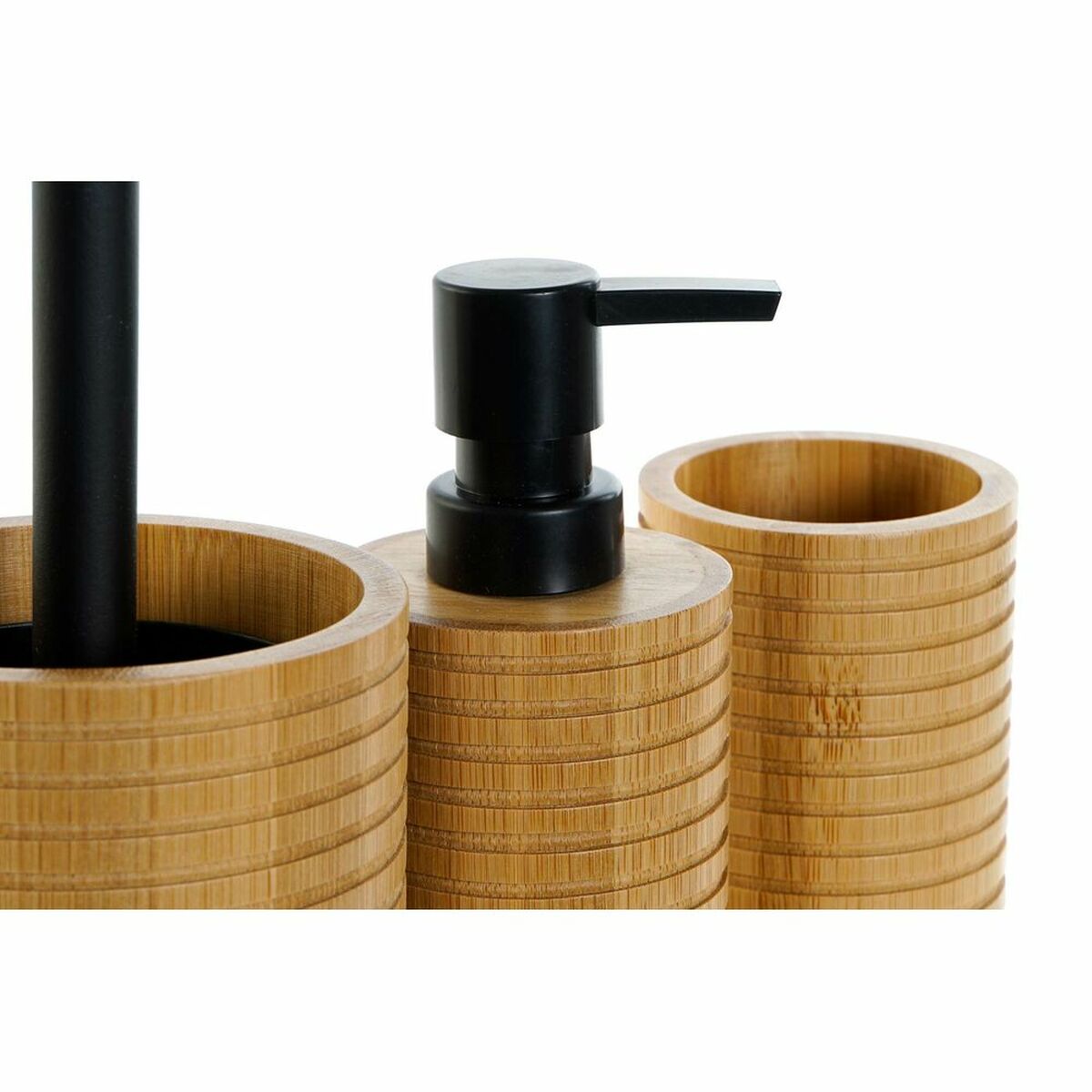 Bamboo bathroom set